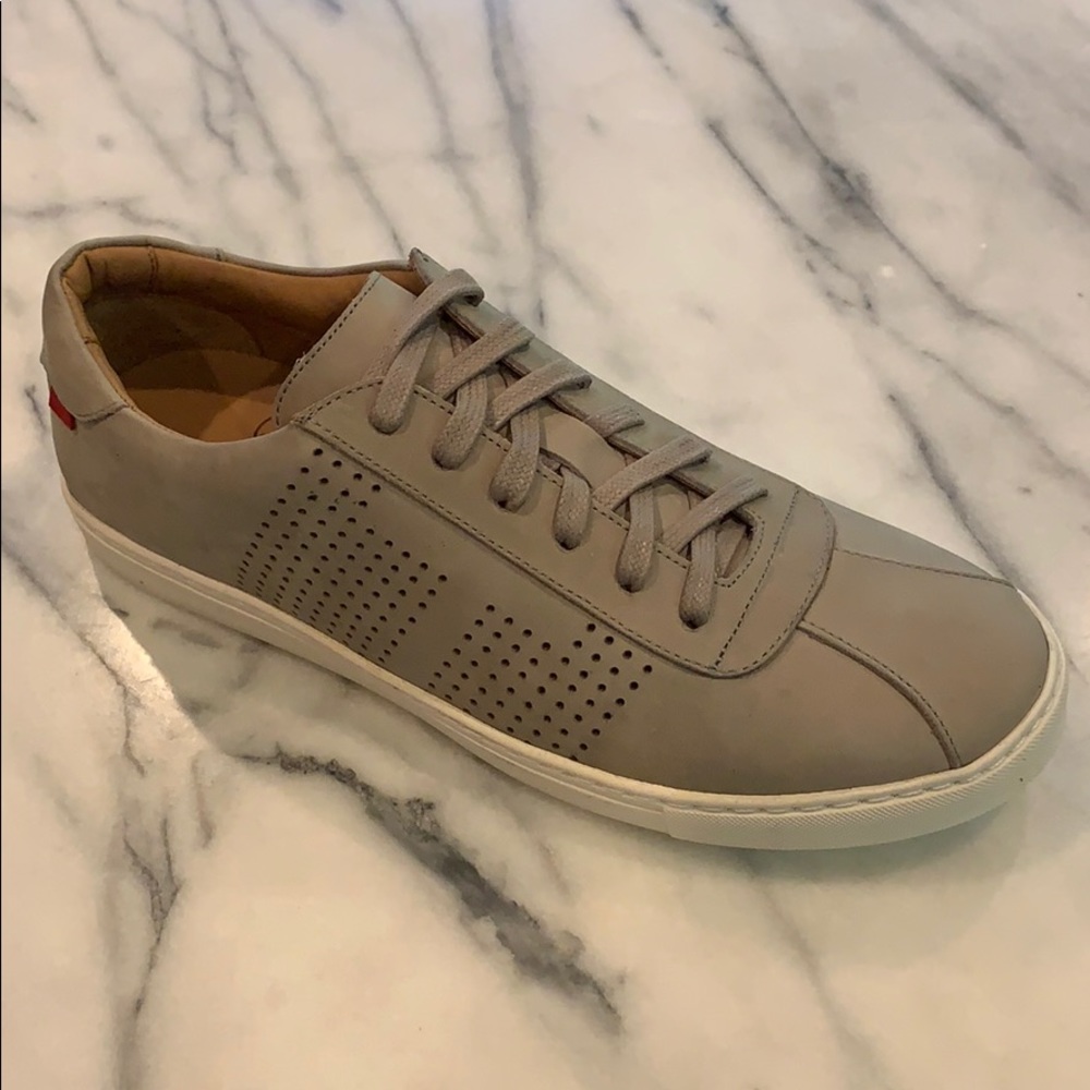 NWB Marc Joseph Astor Place Grey Suede Sneaker 8